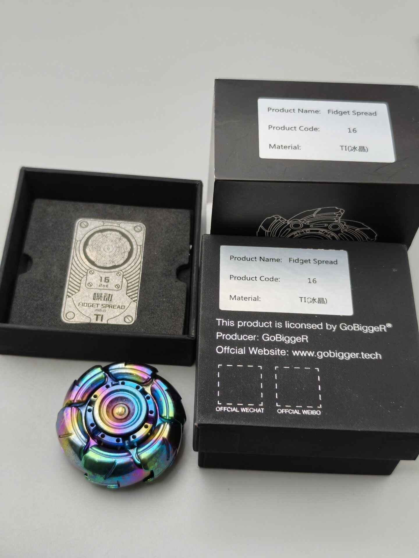 Pillbug Crystallized Titanium