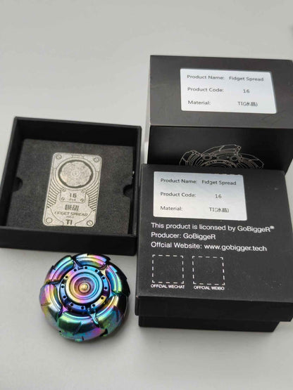 Pillbug Crystallized Titanium