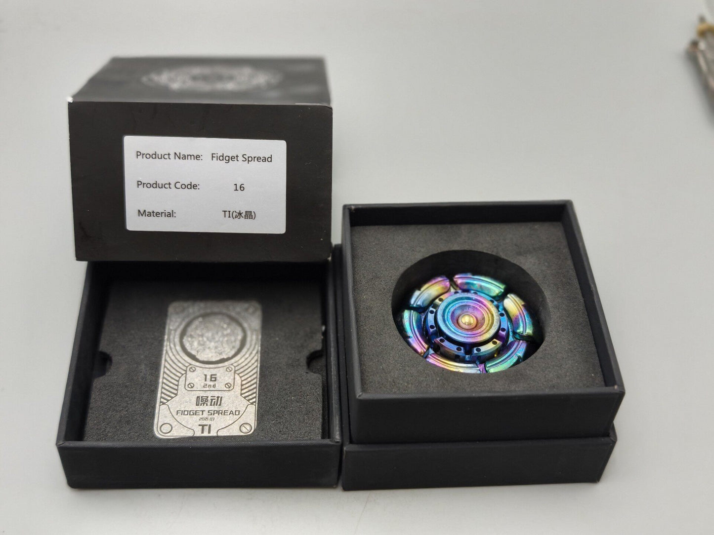 Pillbug Crystallized Titanium