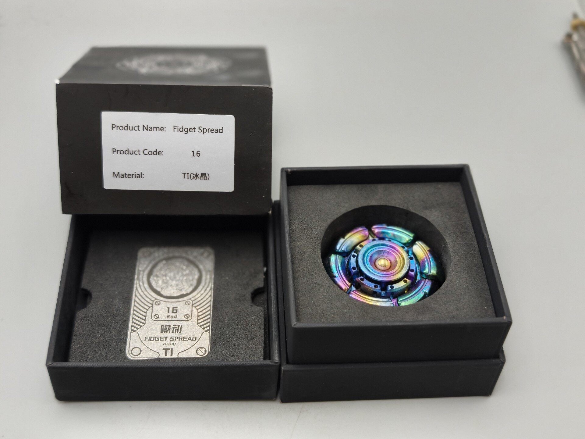 Pillbug Crystallized Titanium