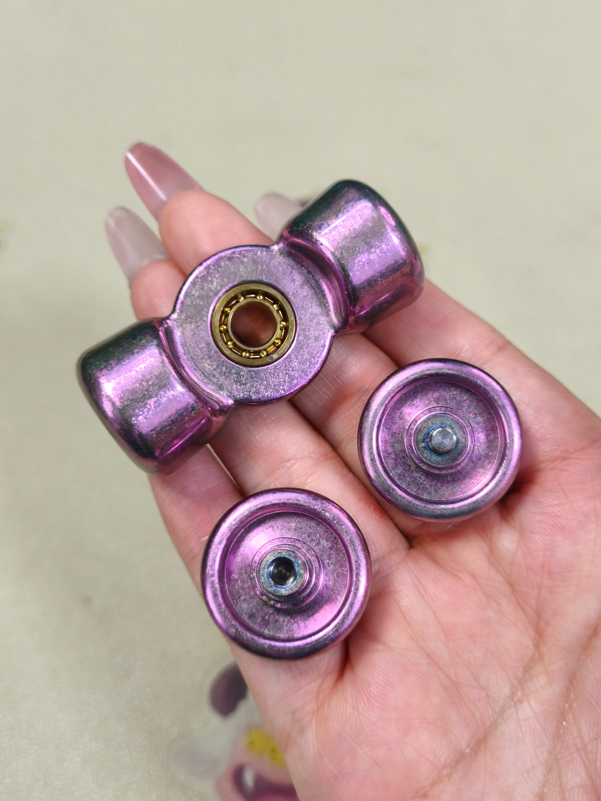 Spin Crystallized Titanium