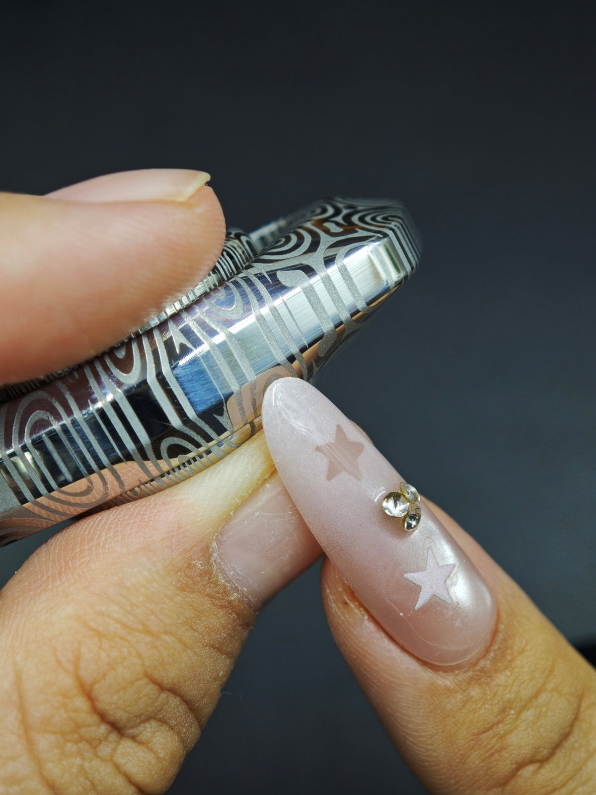 Mirror Eye Damasteel