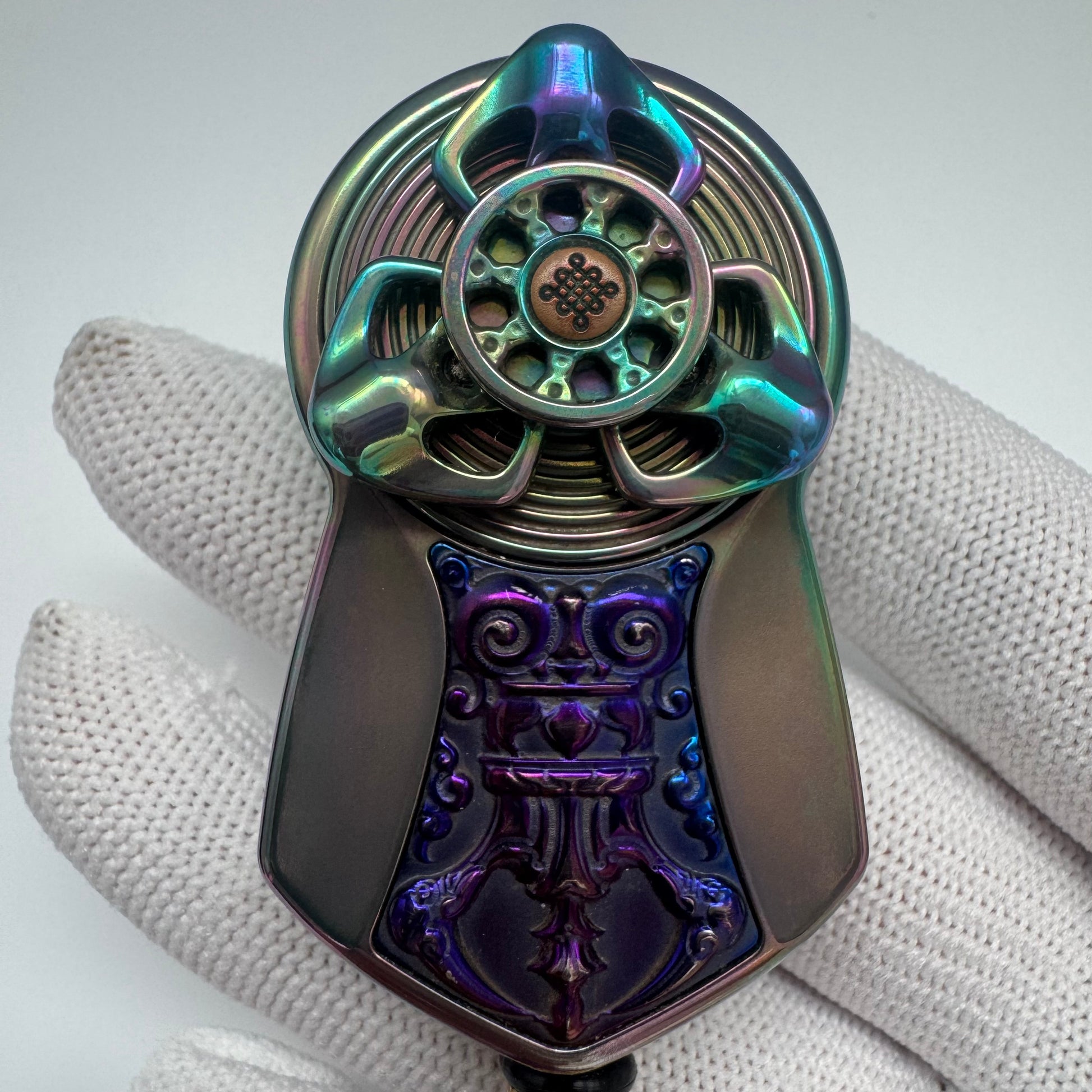 Demon Subduing Toga Tangcao Pattern Titanium