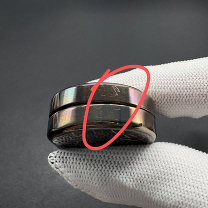 Groove Zirconium Resin-Sealed Oil Slick
