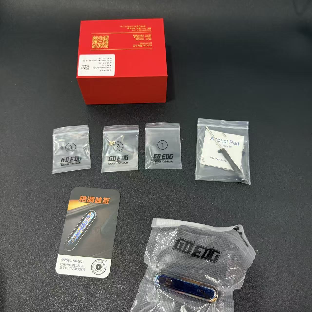 Spice Pin Zirconium Mokuti Brand New