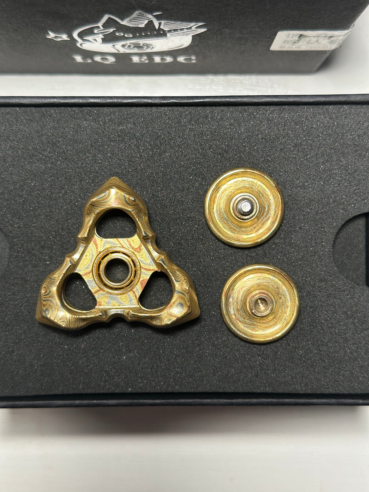 Thorns And Fog Mokume Etched