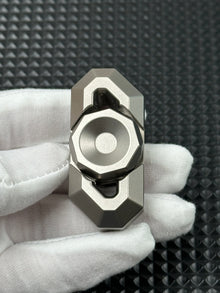 Crystal Twin Leaf Titanium