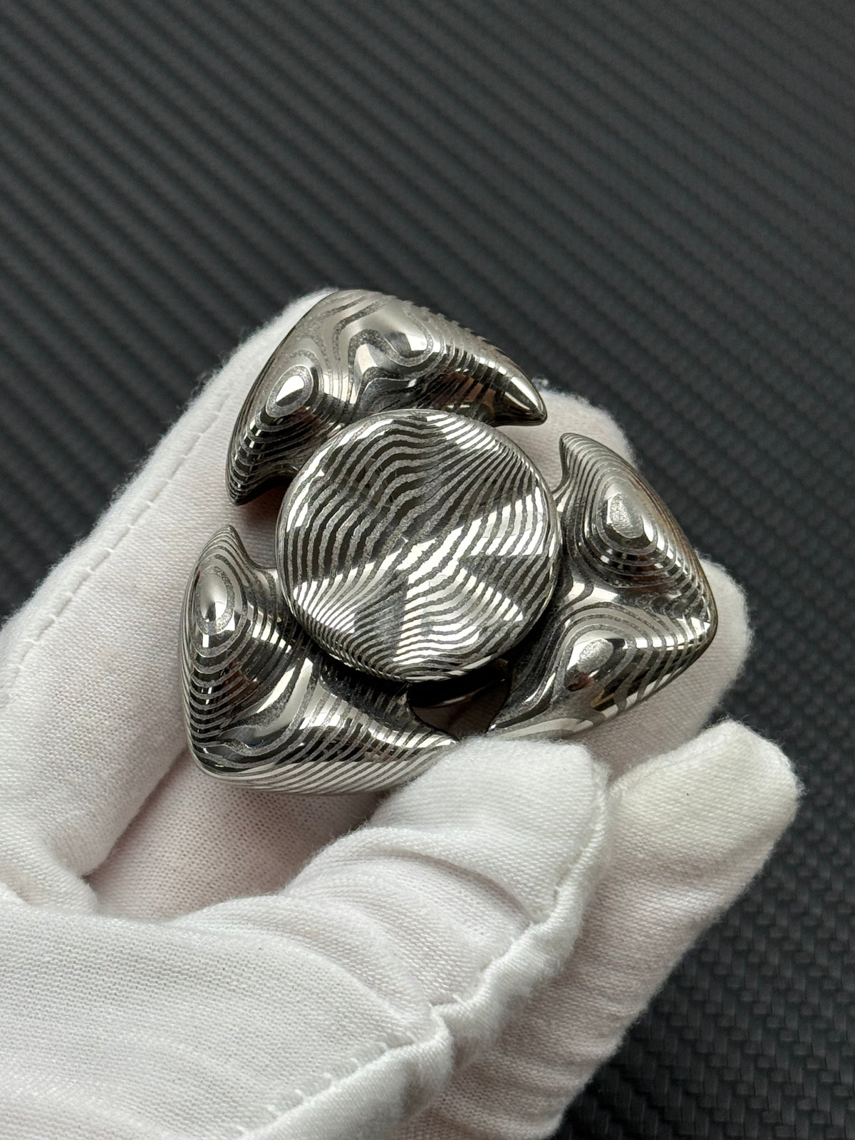 Fat Squid Damasteel