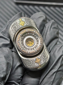 Origin Point Titanium Engraved