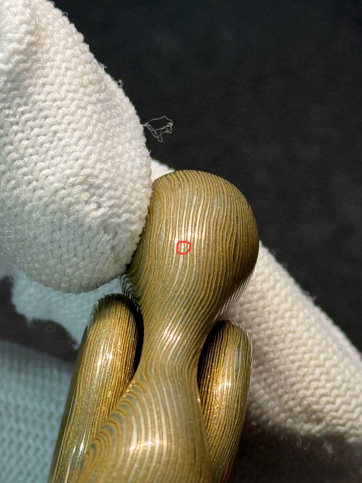 Three-Leaf Cell Mokume