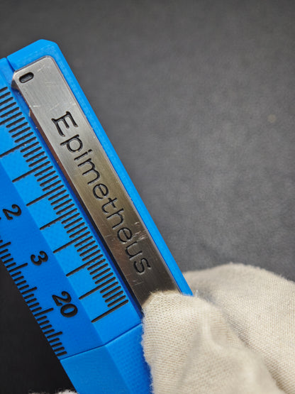 Quirky Ruler Stainless Steel G10