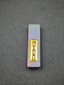 Choc Stainless Steel Resin-Sealed Engraved