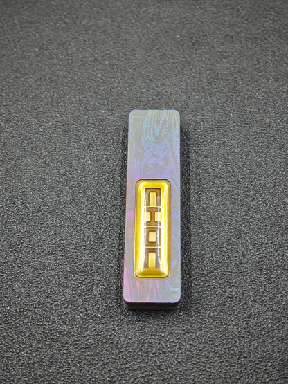 Choc Stainless Steel Resin-Sealed Engraved