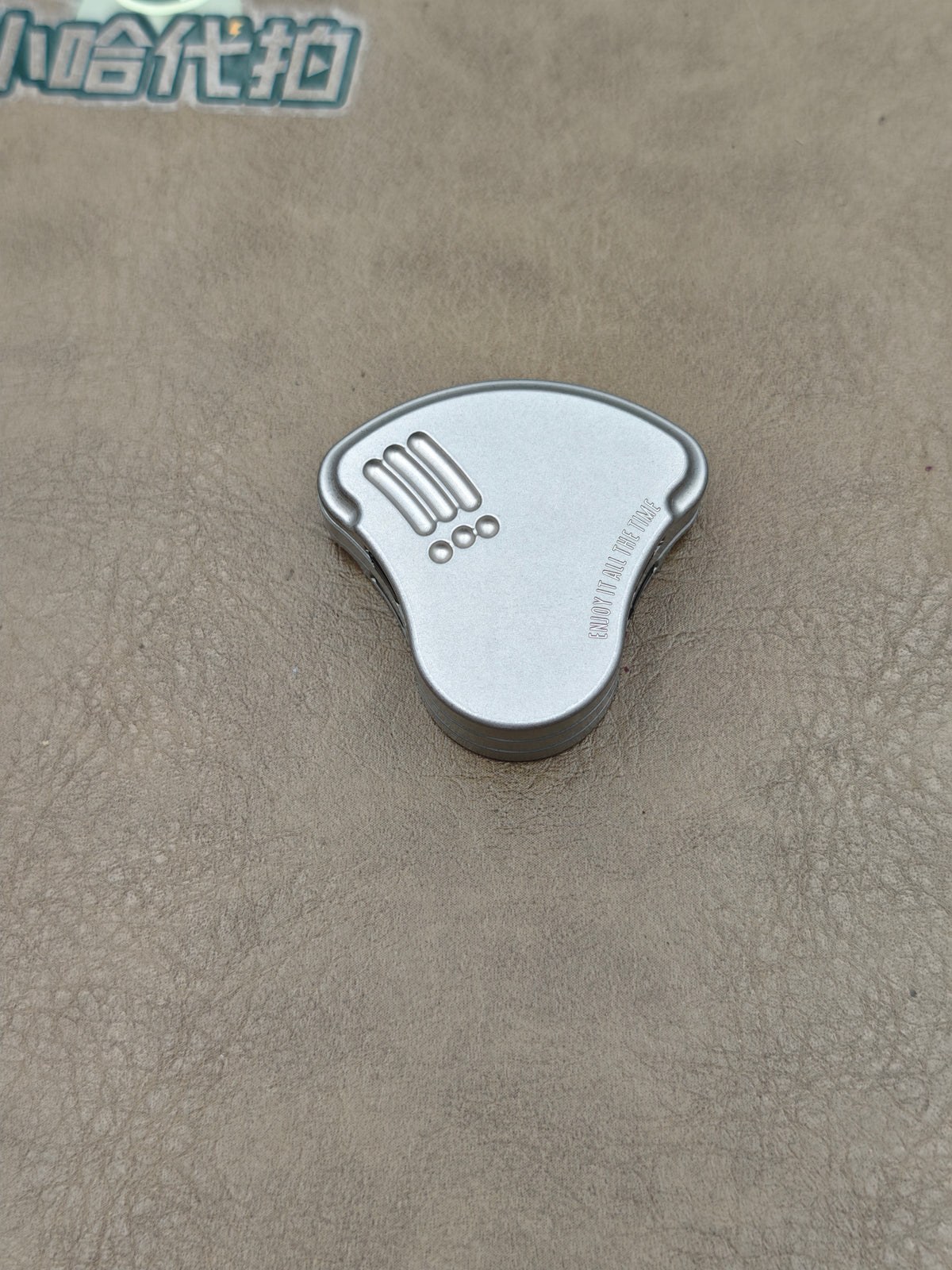 Balled Shell Stainless Steel Stonewashed