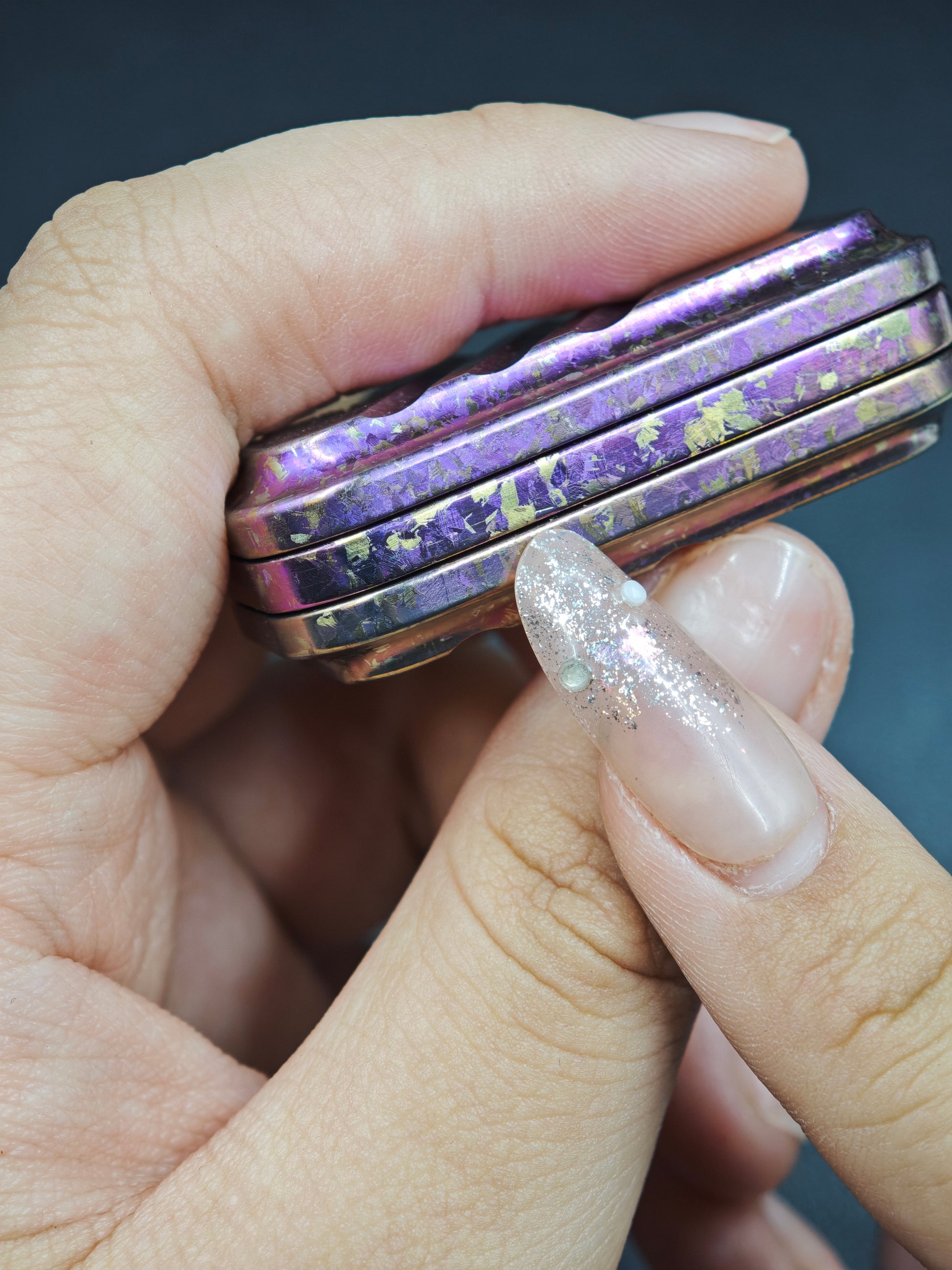Lucky Candy Crystallized Titanium