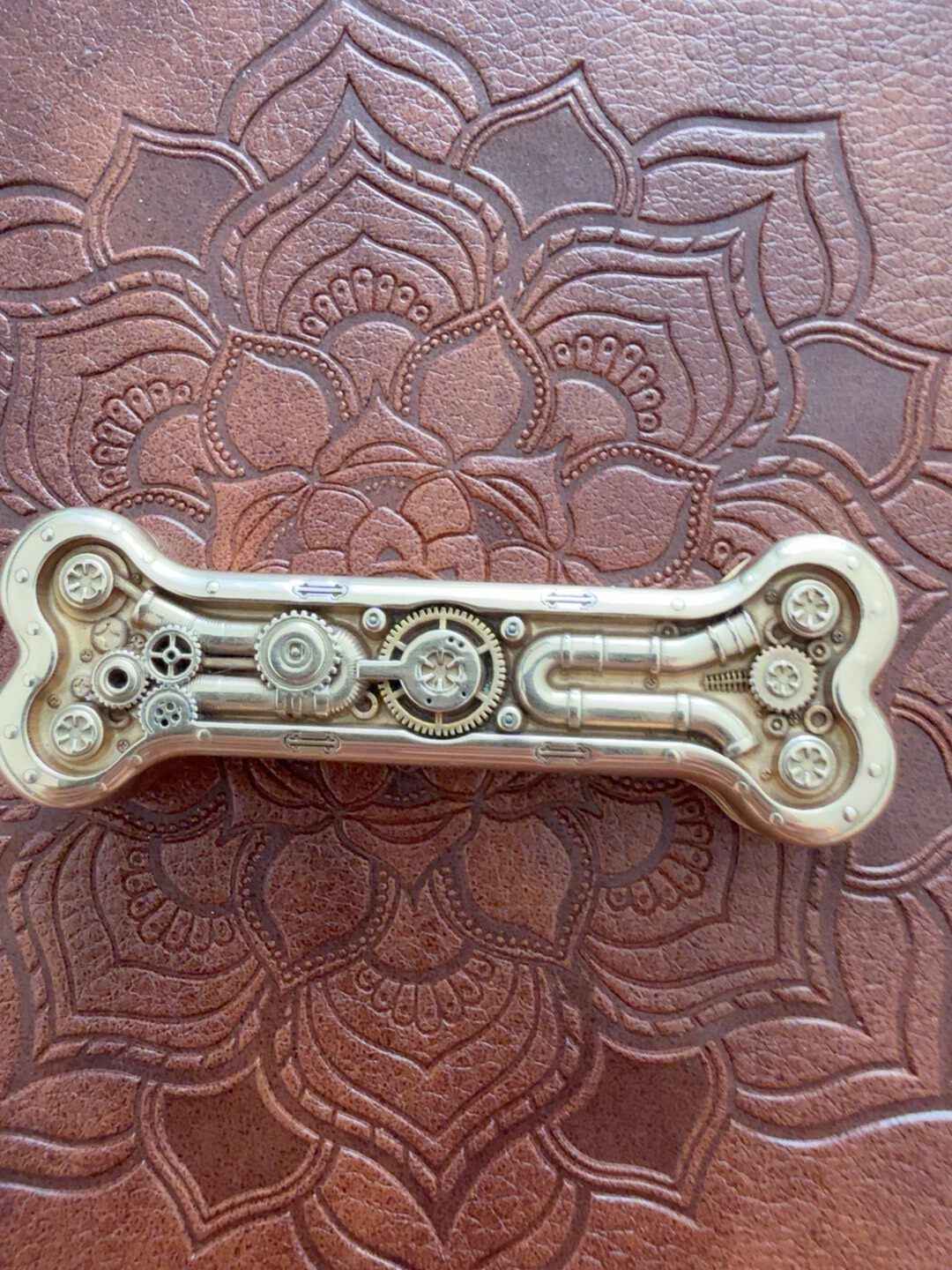 Thorn Light Steam Bone Stainless Steel Brass