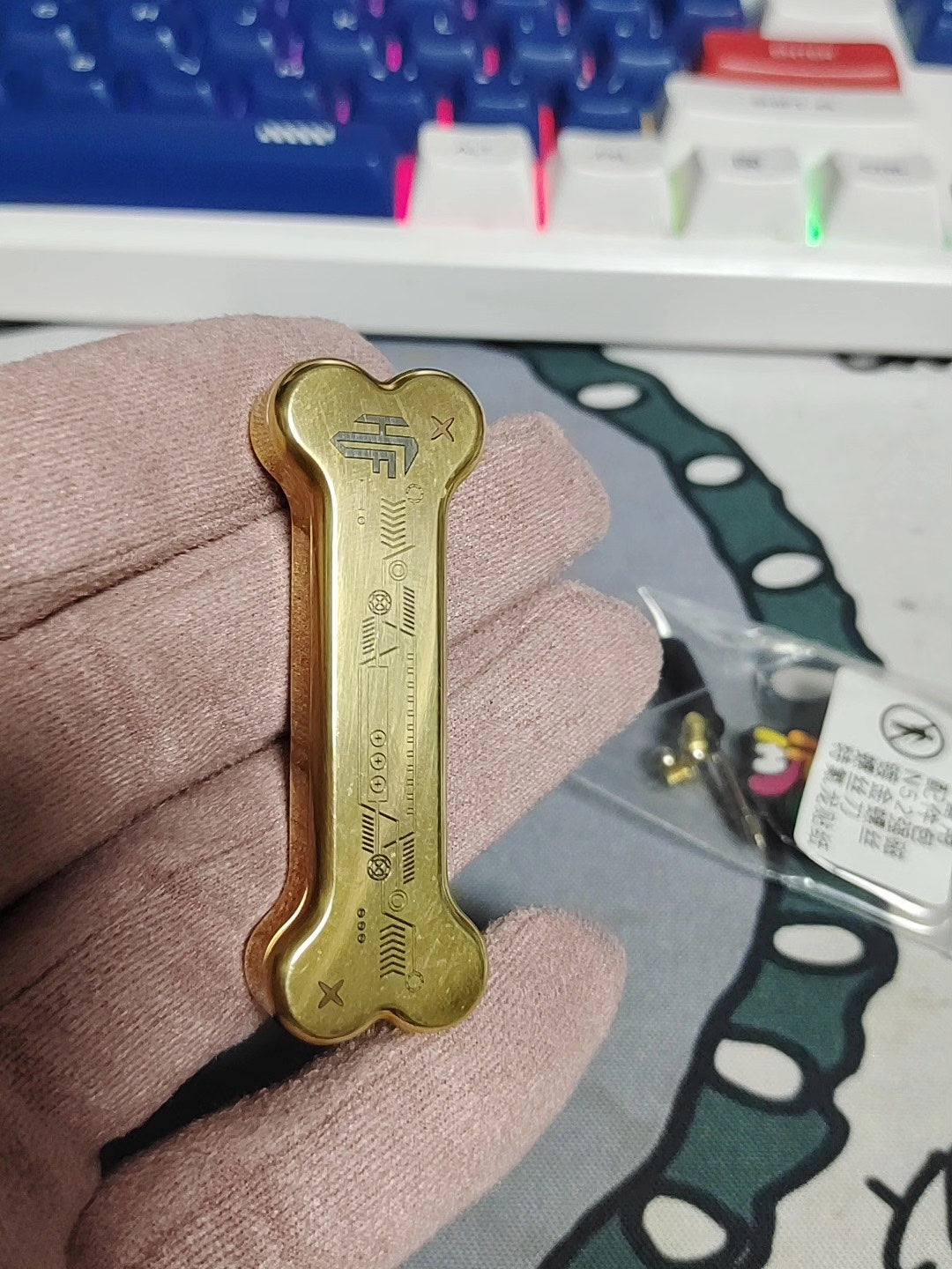 Thorn Light Steam Bone Brass Limited Edition