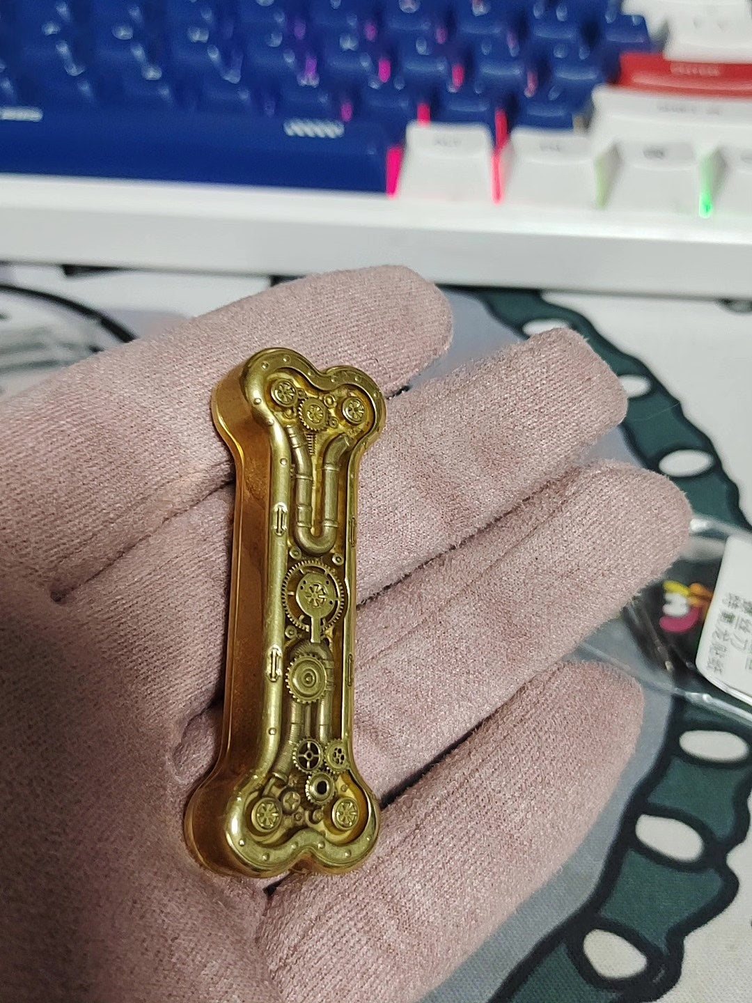 Thorn Light Steam Bone Brass Limited Edition
