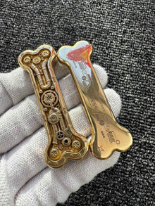 Thorn Light Steam Bone Brass