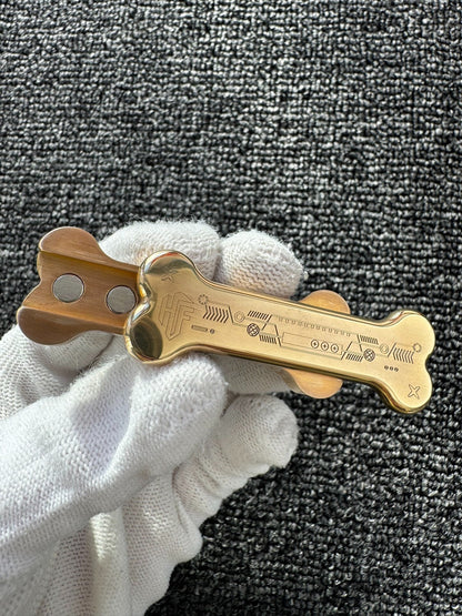 Thorn Light Steam Bone Brass