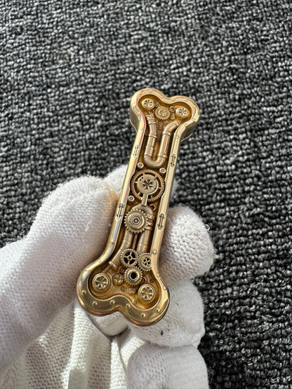 Thorn Light Steam Bone Brass