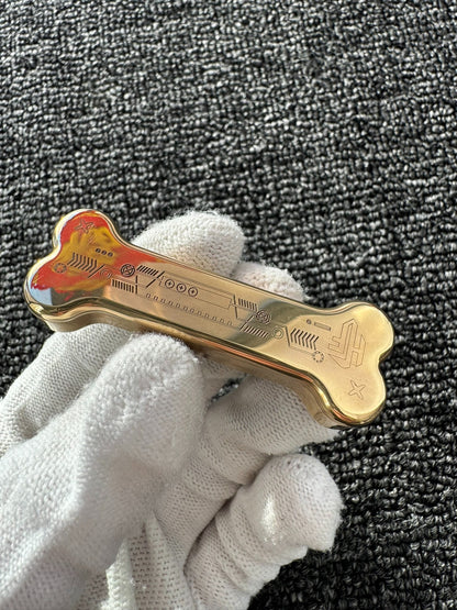 Thorn Light Steam Bone Brass