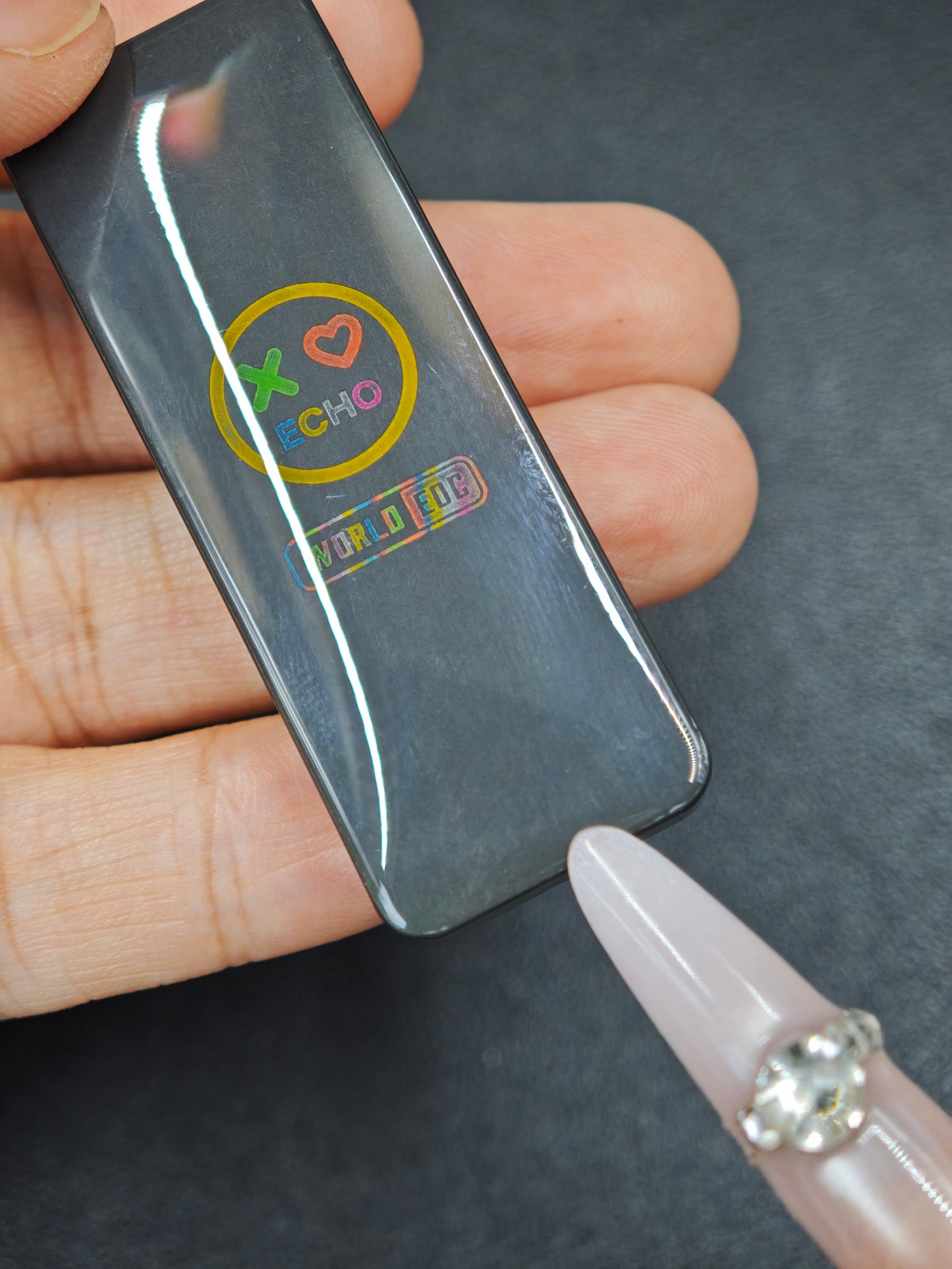 Echo Zirconium Stonewashed Resin-Sealed