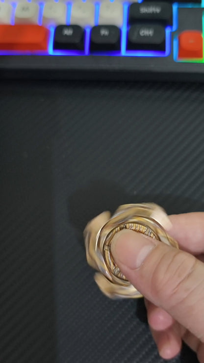 Haze Shell Opening Mokume