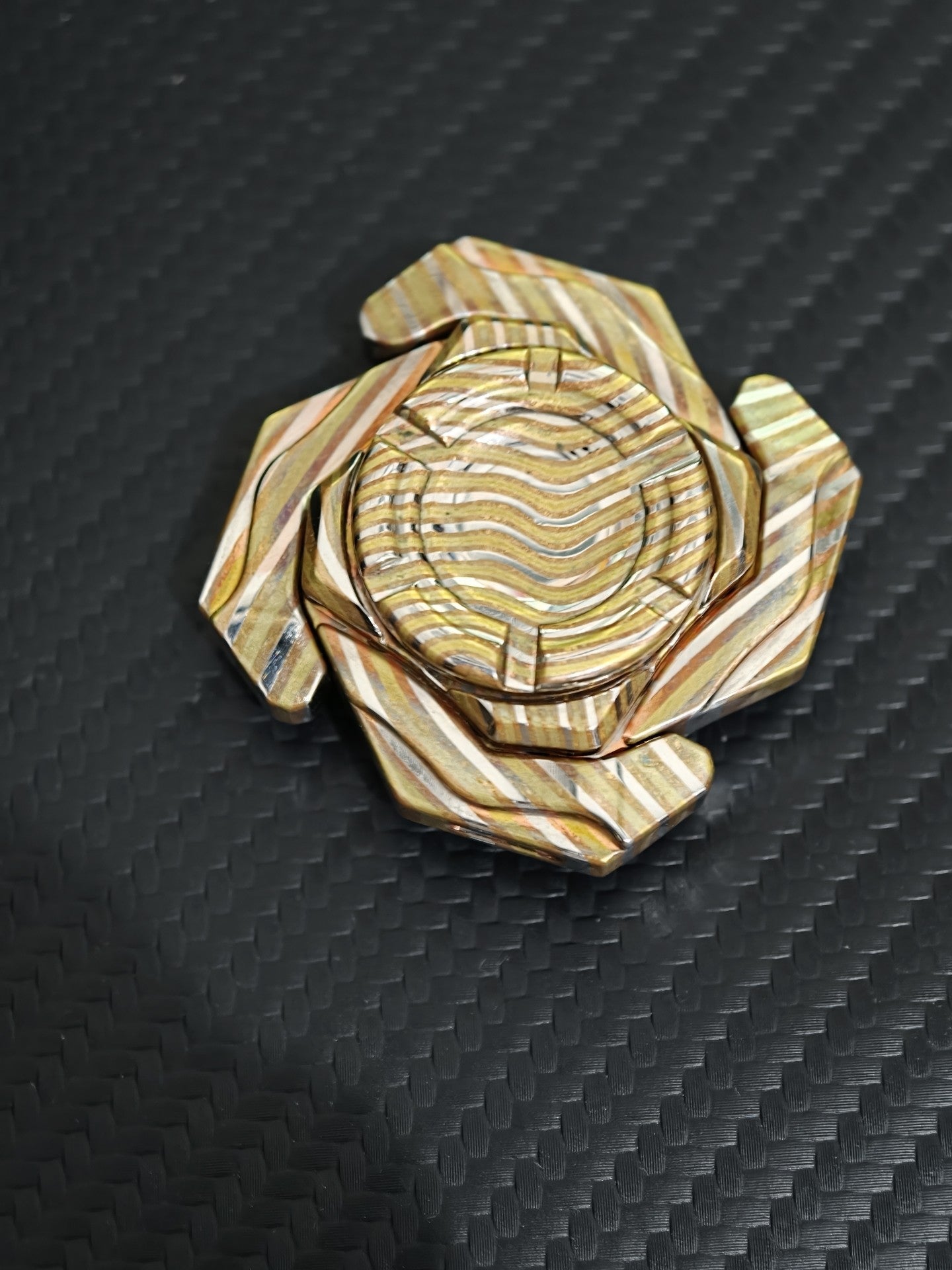 Haze Shell Opening Mokume