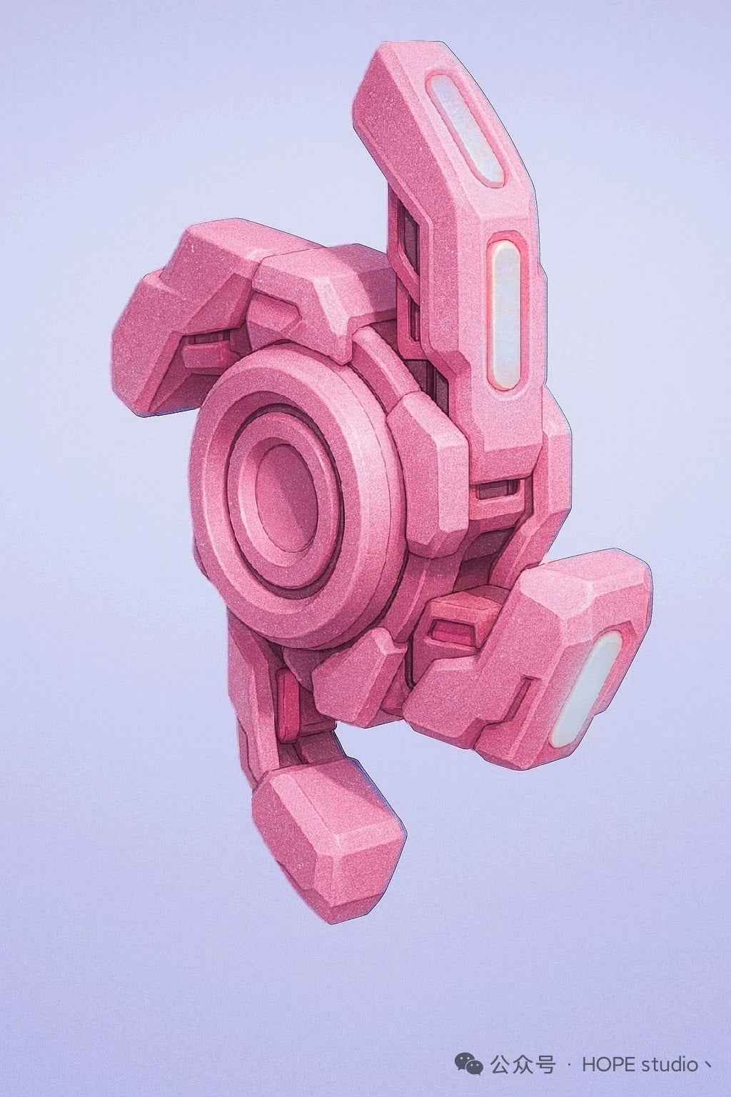 Haze Crystallized Titanium Tungsten Brand New