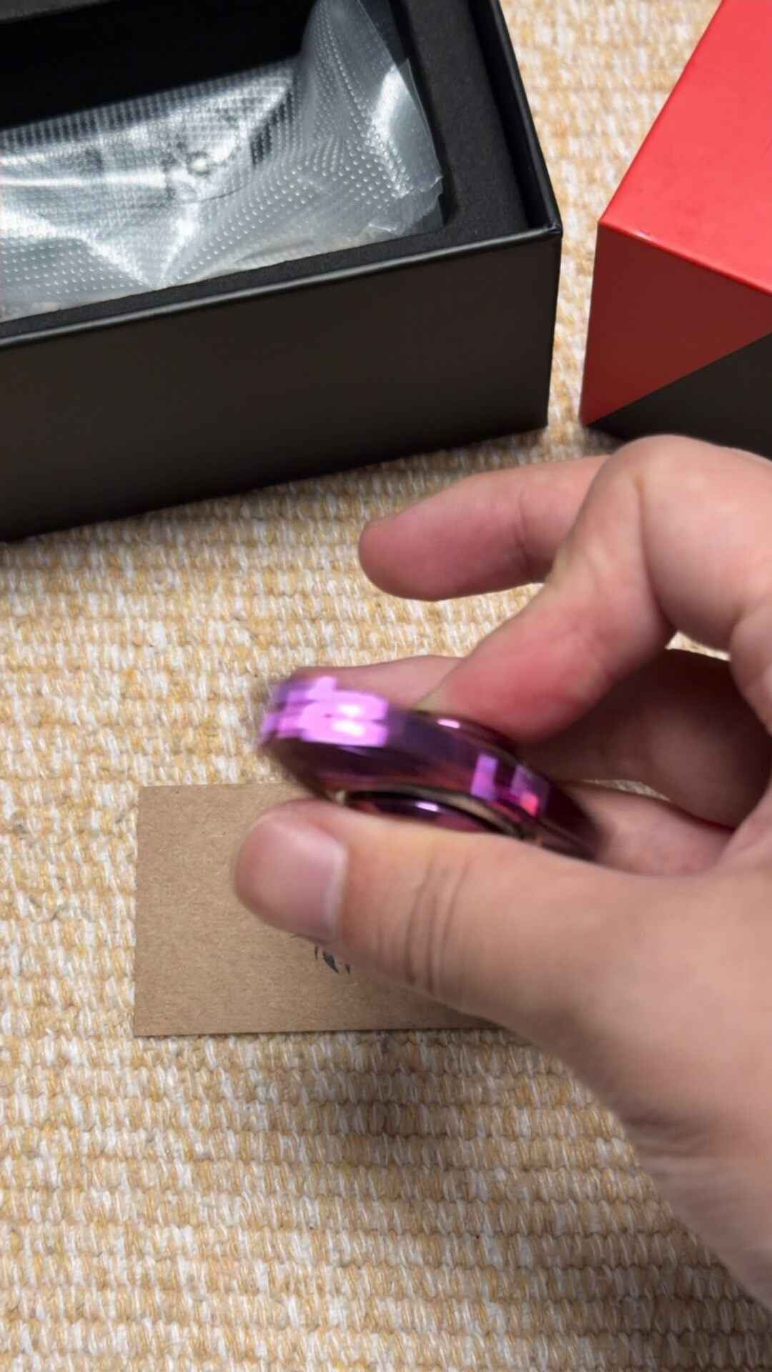 Dark Spinner Zirconium Limited Edition