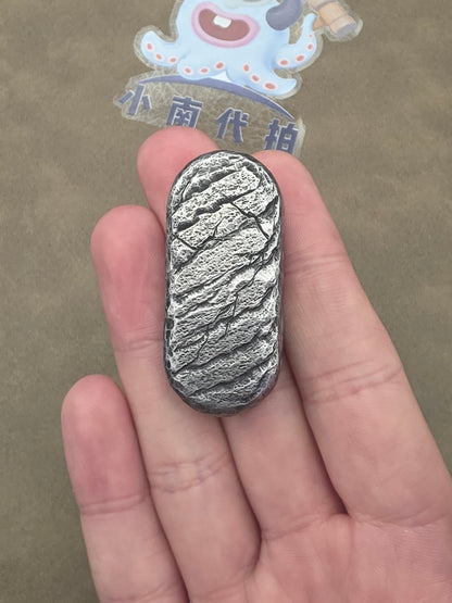 Top B Stainless Steel Stone Textured Engraved