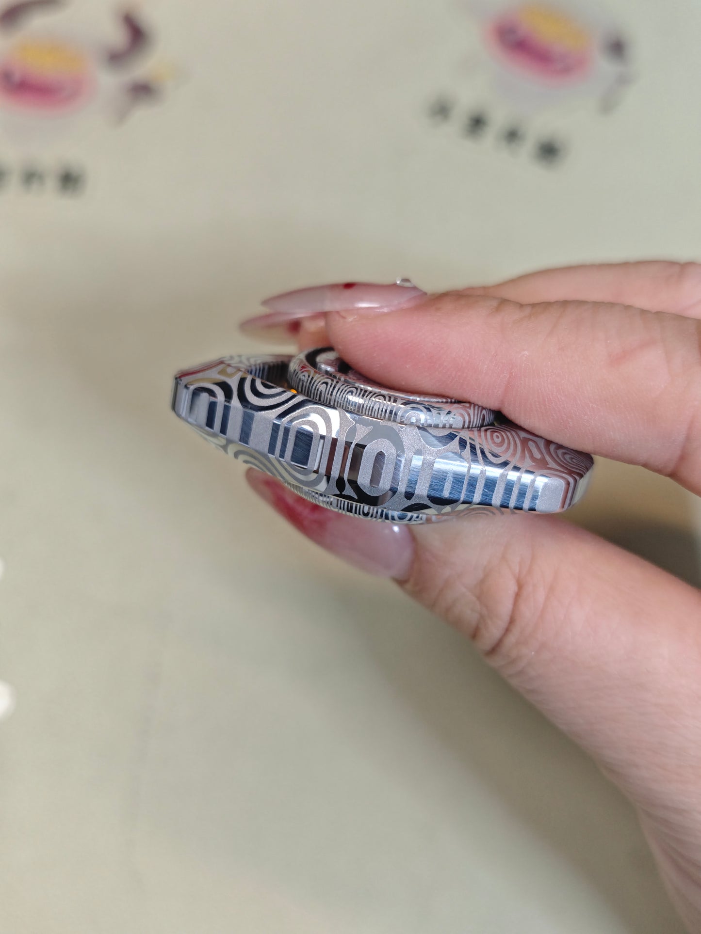 Mirror Eye Damasteel