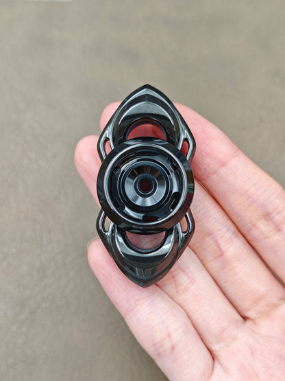 Feather Spirit Two Blade Zirconium