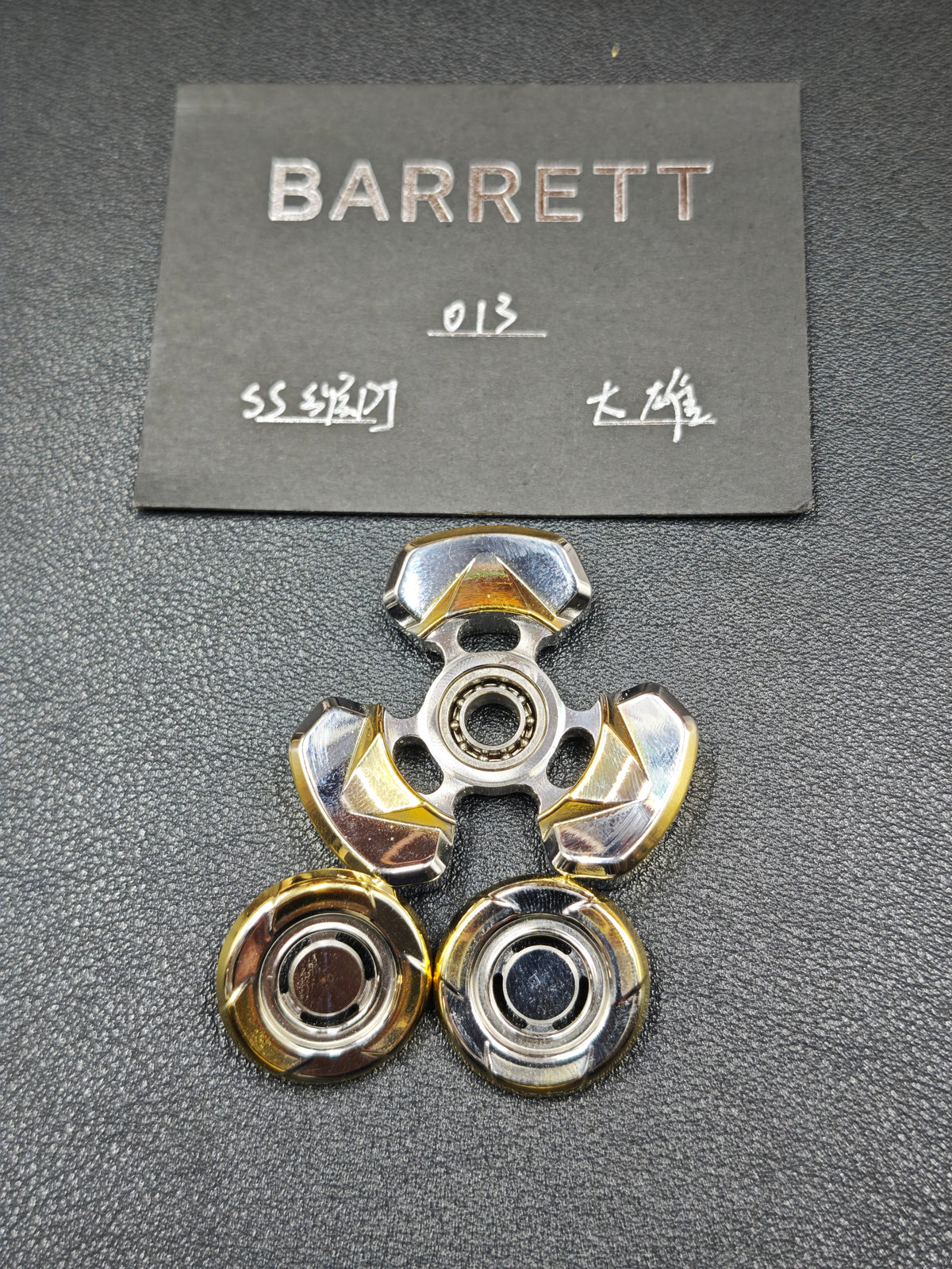 Barrett Stainless Steel Gold Plated