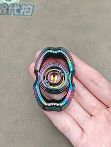Obsidian Crystalized Zirconium Oil Slick