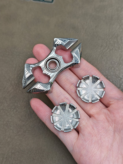 Scorpio Bearing Cap Damasteel