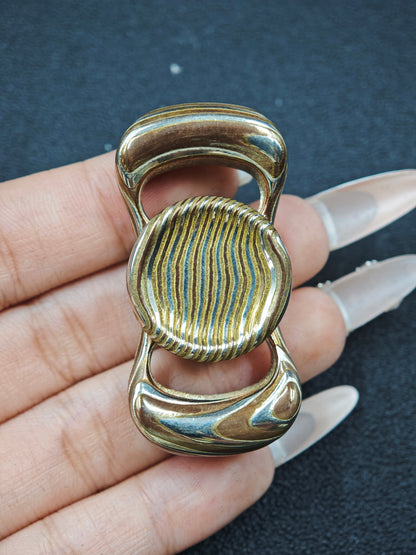 Two-Leaf Horizon Mokume