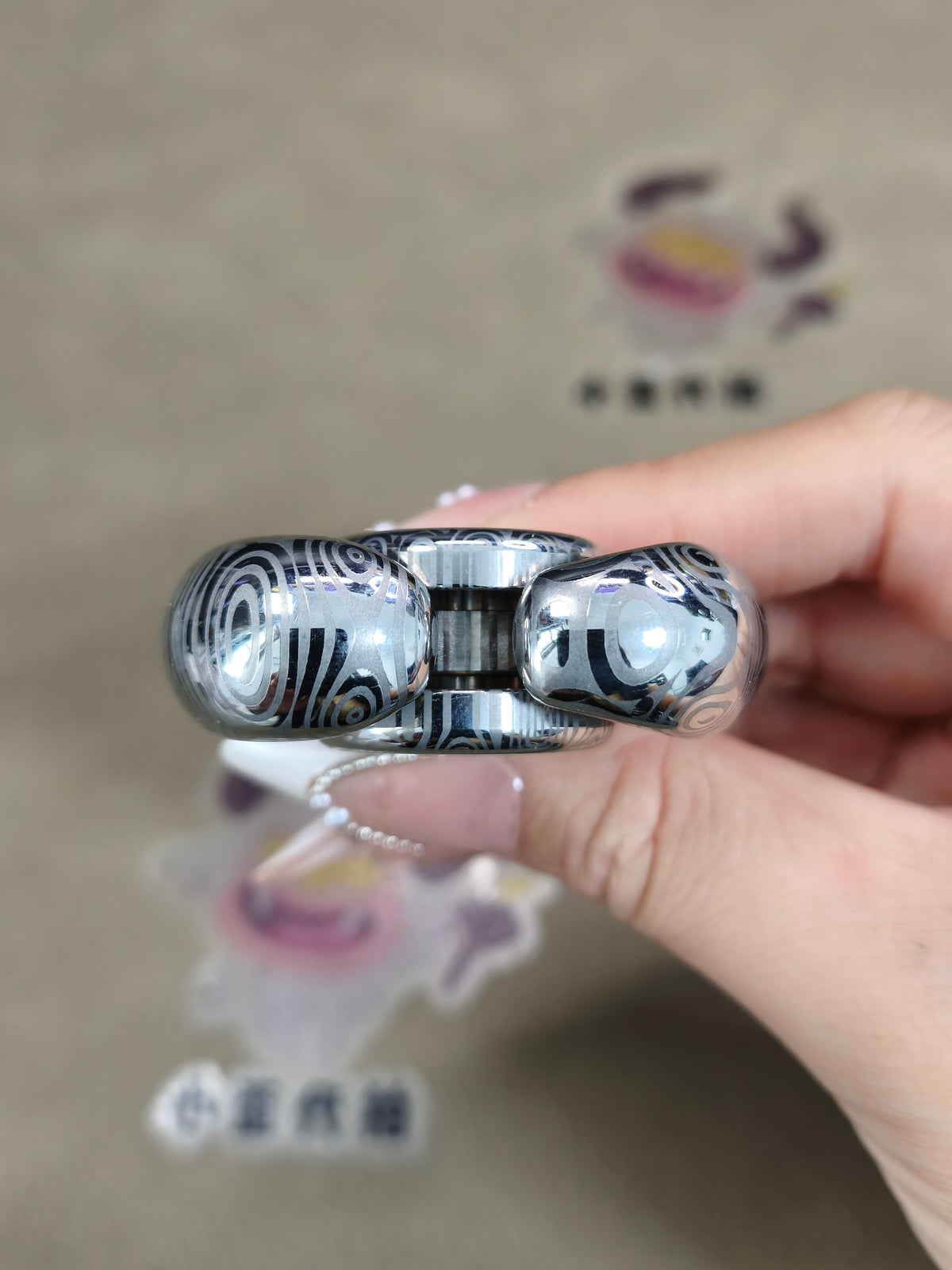 sandan Damasteel Etched