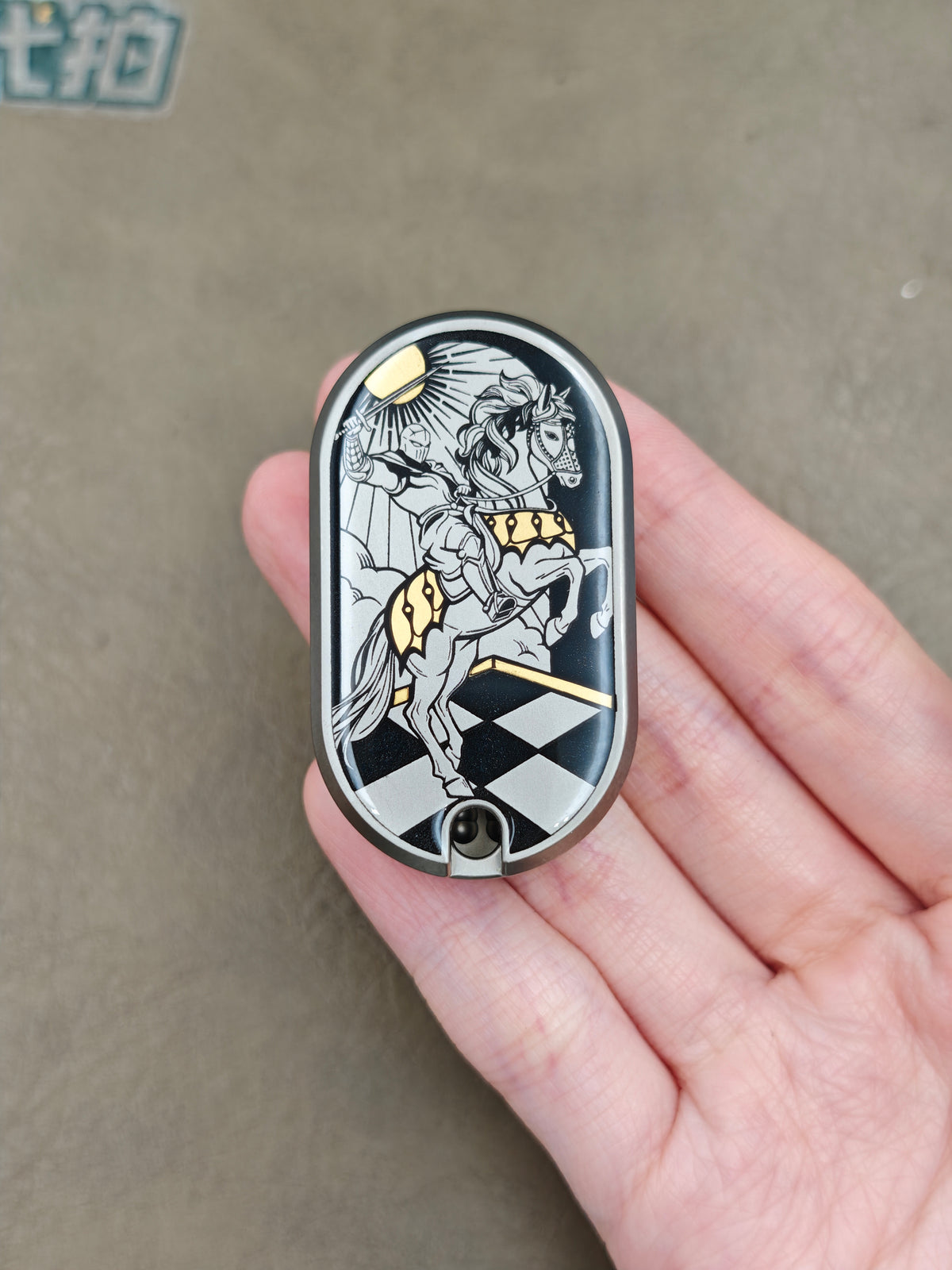 Year of Horse Titanium Resin-Sealed Engraved Limited Edition