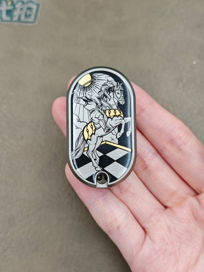 Year of Horse Titanium Resin-Sealed Engraved Limited Edition