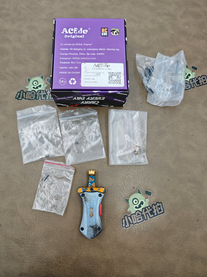 Master Sword Titanium Gold Plated Color-Anodized