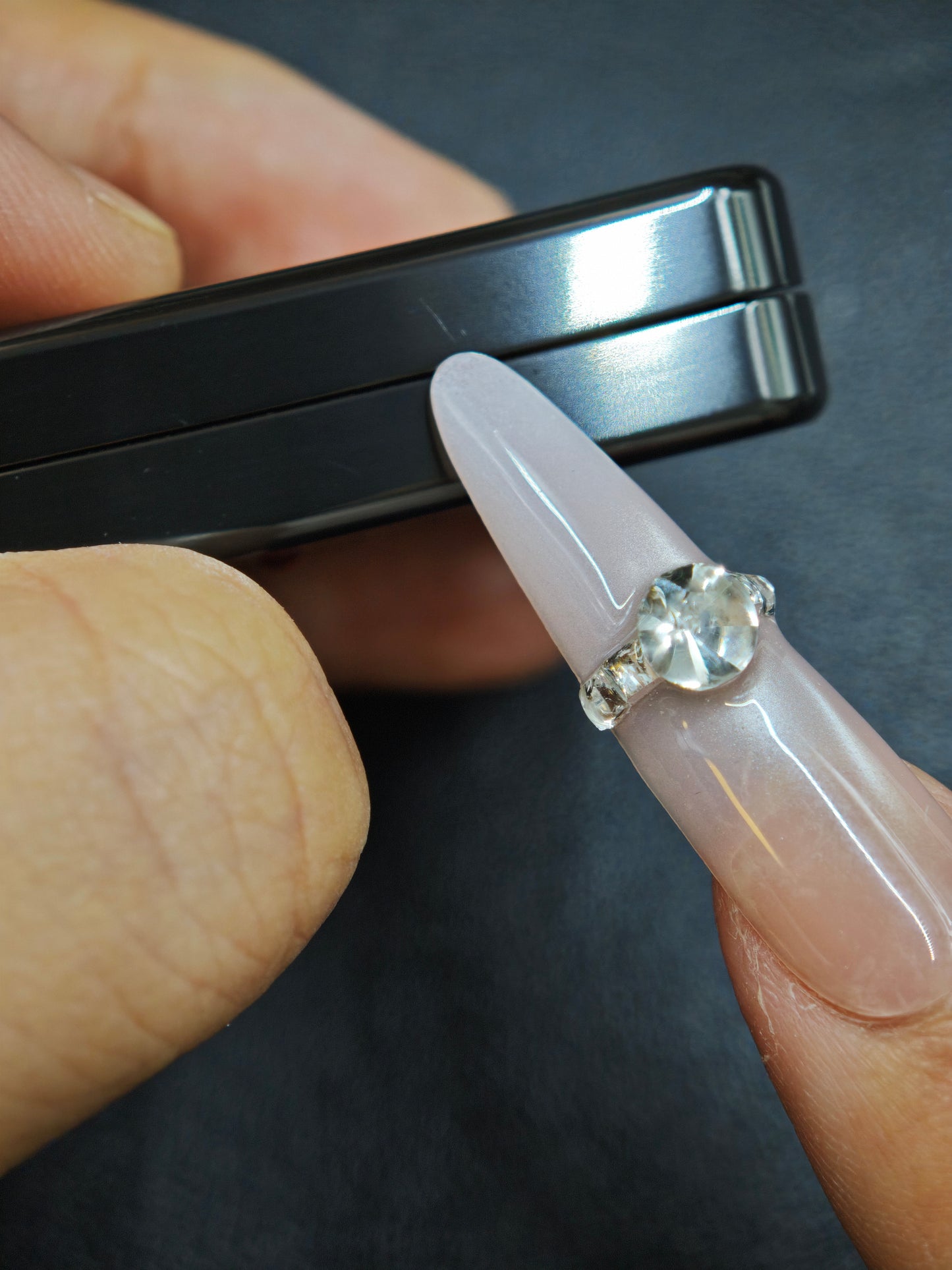 Brocade & Azure Paperweight Zirconium