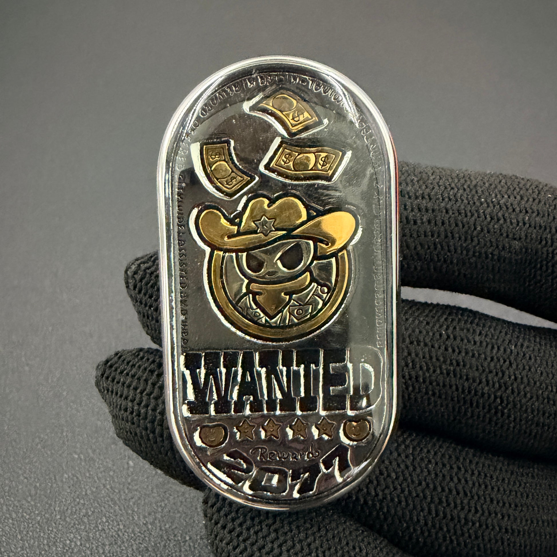 Cowboy Titanium Resin-Sealed Polished