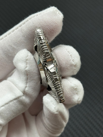 Mave 1.1 Damasteel Etched