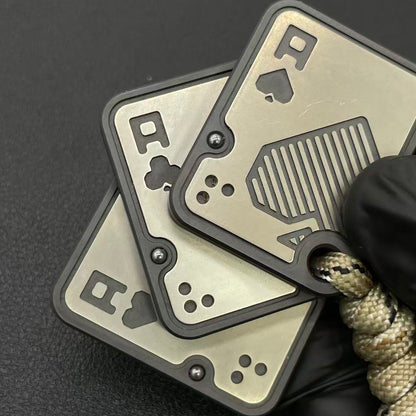 AAA Push Card Aluminum