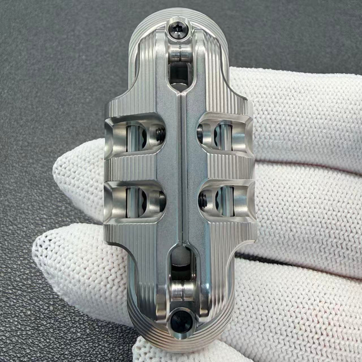 Exoskeleton Magnetic Mechanical Stainless Steel Blasted