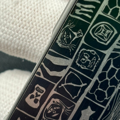 Power Train Damasteel Engraved