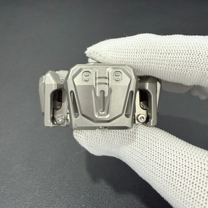 Ancient Iron Shell Opening Titanium Blasted