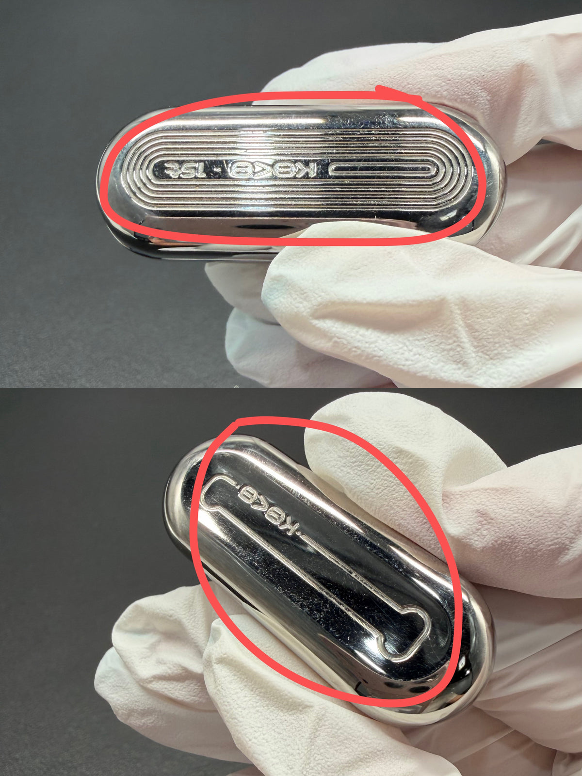 Floating Cloud Titanium Polished